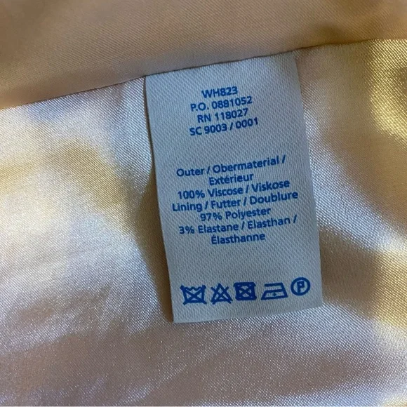 Boden Women’s Serena Swishy Pink Blue Floral Dress V Neck Size 6R - Picture 9 of 13